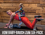 Von der Babykugel zum Six Pack: Sportmoderatorin Anna Kraft über ihr Babyglück und ihre besten Tipps und Tricks für den After-Baby-Body (©Foto. Prime Time Fitness)